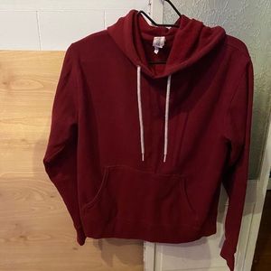 Maroon hoddie